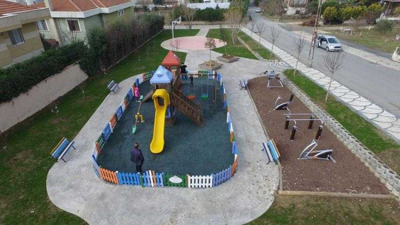 Büyükçekmece’deki çocuk oyun parklarına yenileri ekleniyor