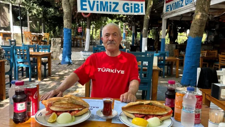 Türkiye’nin şerefine Milli Takım’ın şerefine balık ekmek içecekle beraber 120 lira