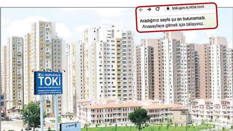 TOKİ, yeni vatandaşların yer aldığı listeleri sitesinden kaldırdı